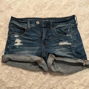 American eagle jean shorts